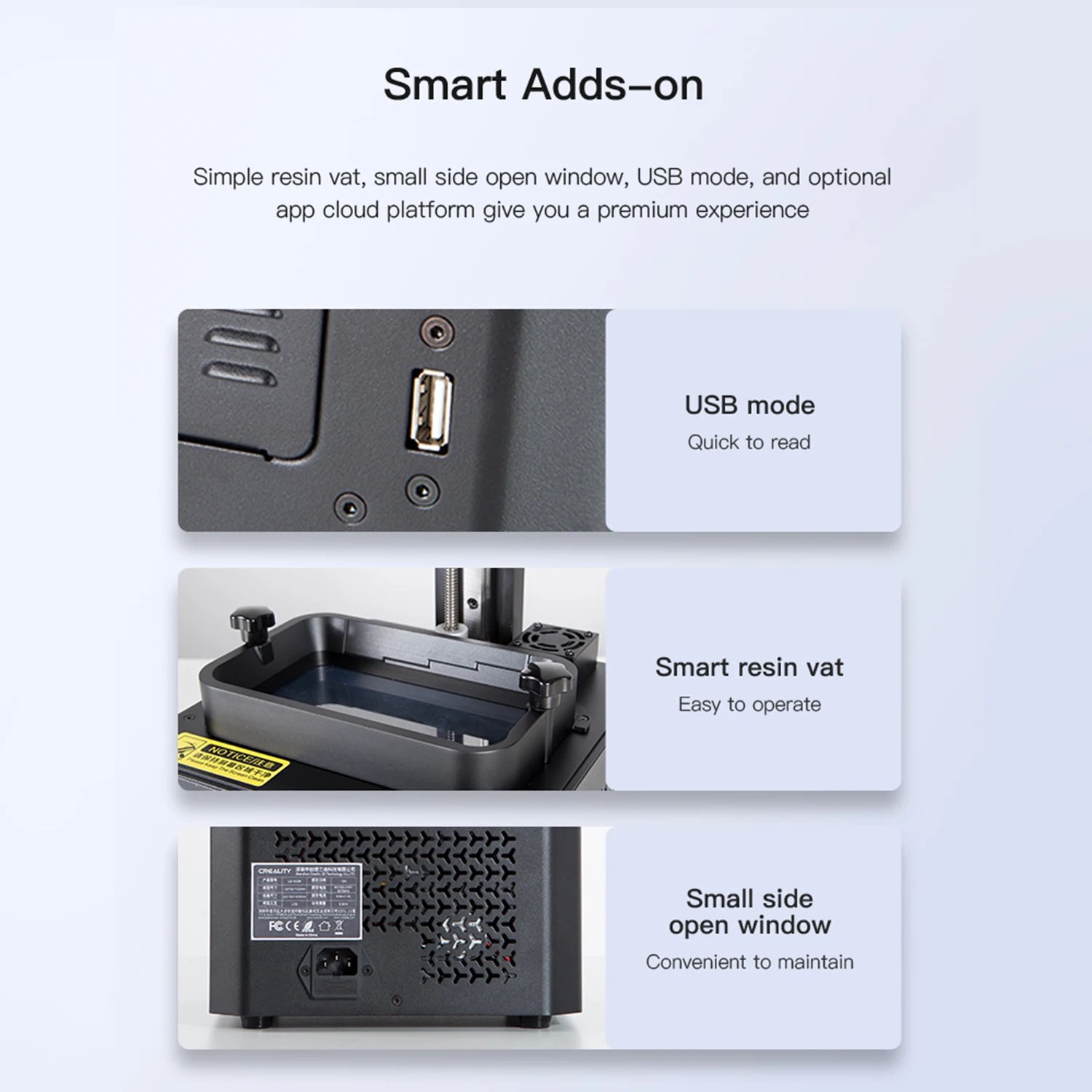 UV Photocuring 2K High Resolution LCD Resin 3D Printer