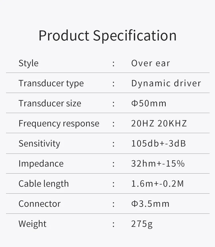 Over-ear Wood Headphones