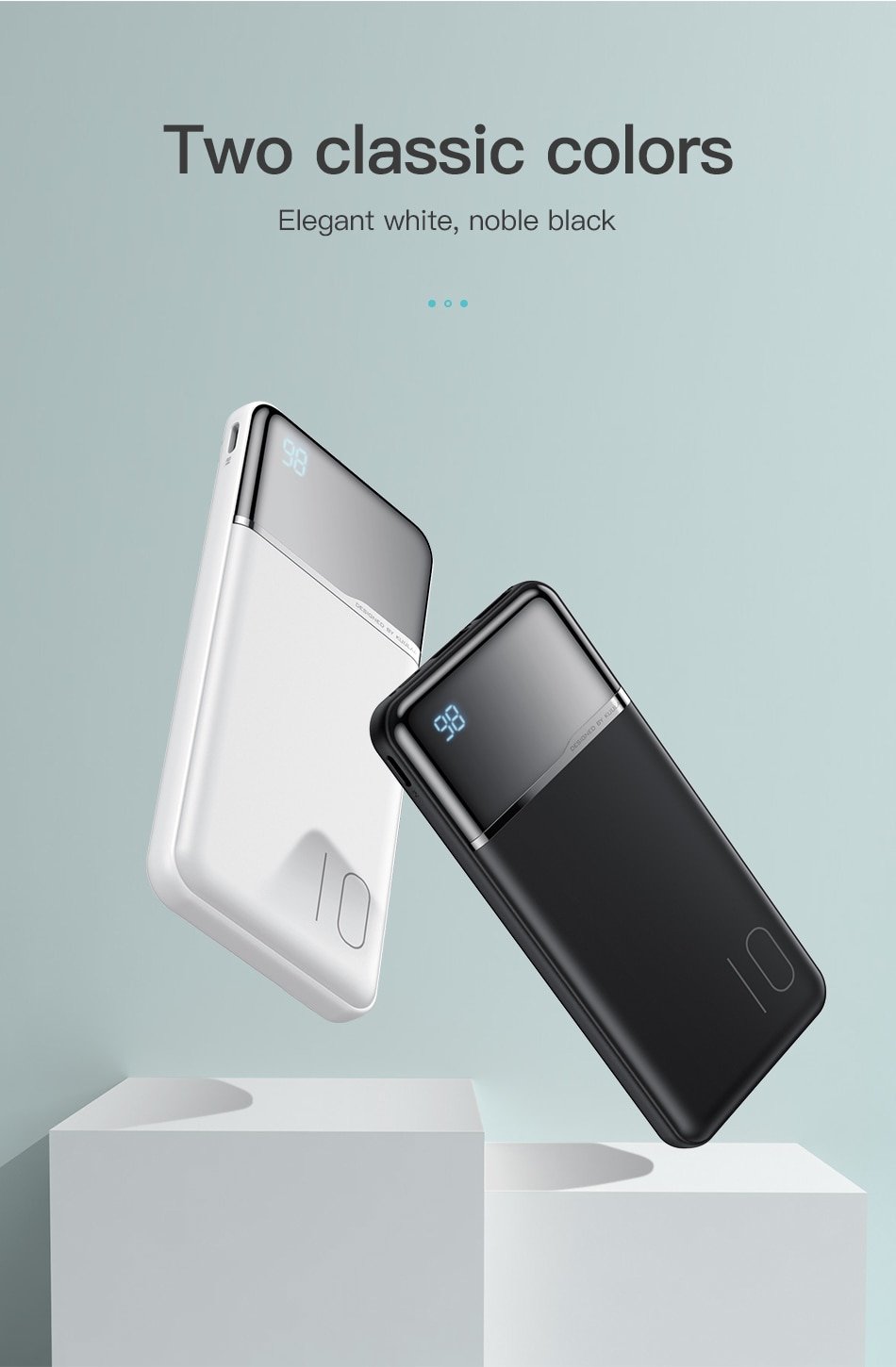 Portable Power Bank with Digital Display